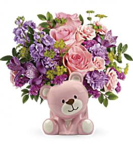 Beautiful Arrival Bear Bouquet