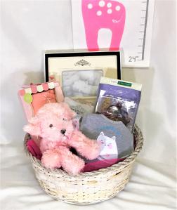 Graci's Beautiful Baby Girl Basket - Premium