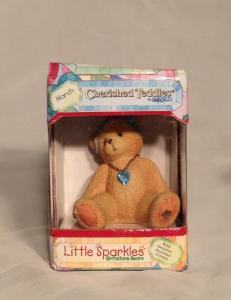 March Little Sparkles Birthstone Bear