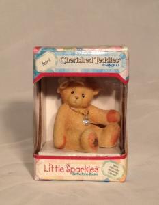 April Little Sparkles Birthstone Bear