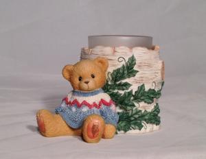 Boy with Tree Votive Holder