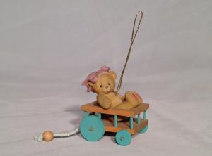 Bear in Toy Cart