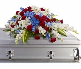 Distinguished Service Casket Spray