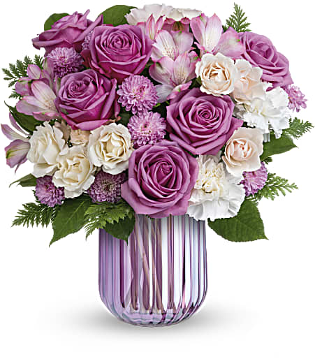 Lavender In Bloom Bouquet - Premium