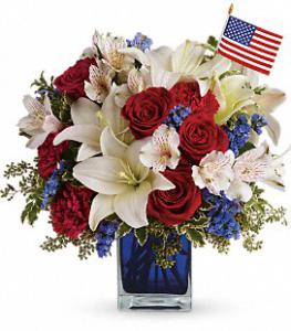 America the Beautiful by Teleflora - Deluxe